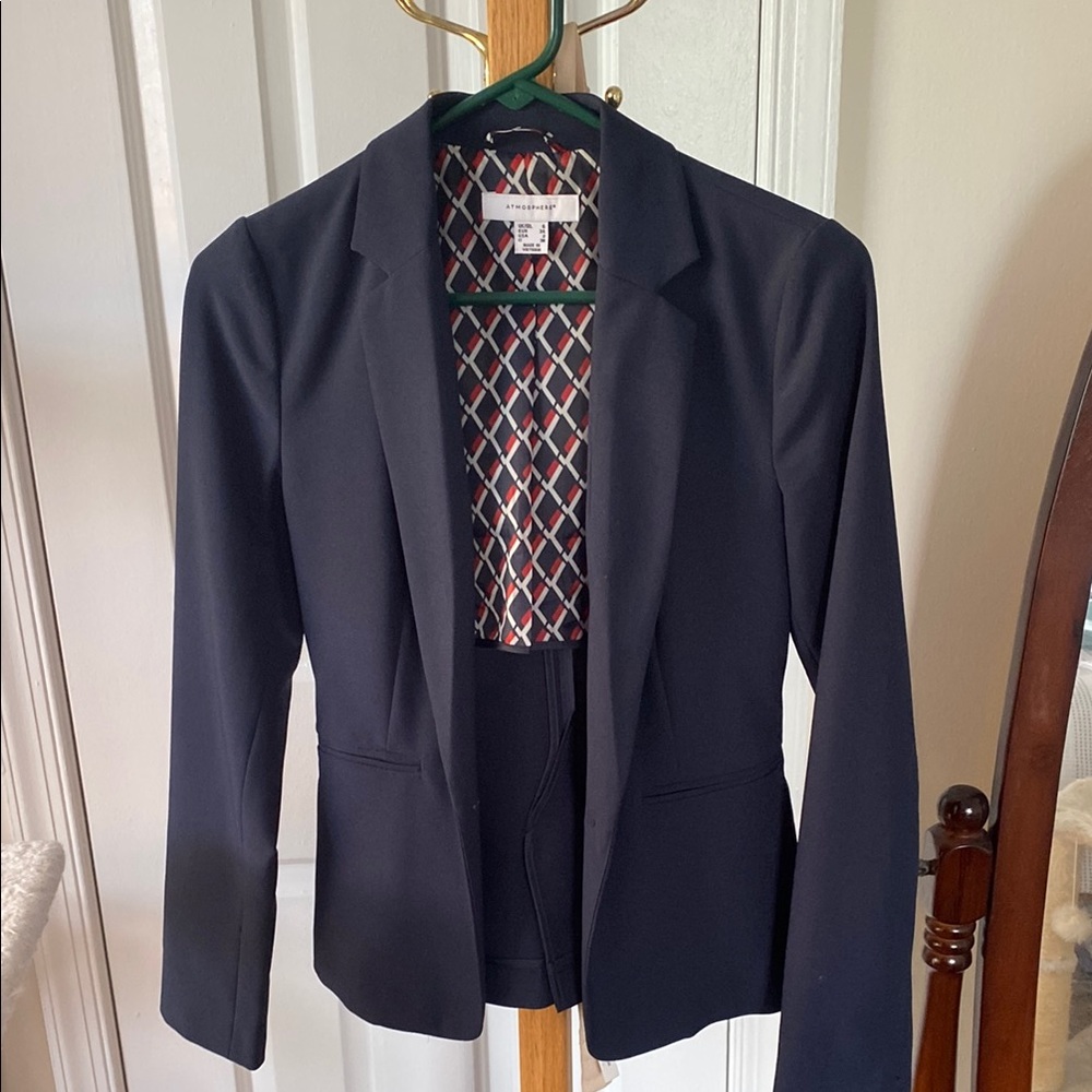 Atmosphere Blue Blazer Tailored Suit Jacket